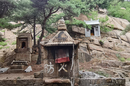 雪野文化遗存（古庙）之：马鞍山古庙群