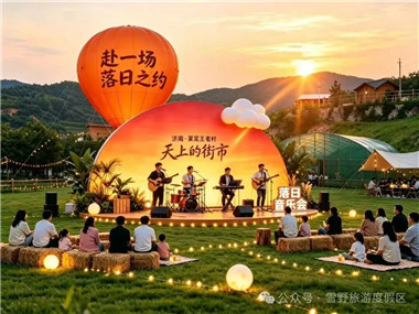 落日为幕，晚风为歌｜夏夜最浪漫的打开方式，就在天上的街市